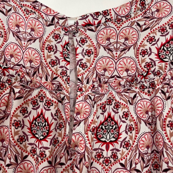 LOFT Tops - Mixed media blouse